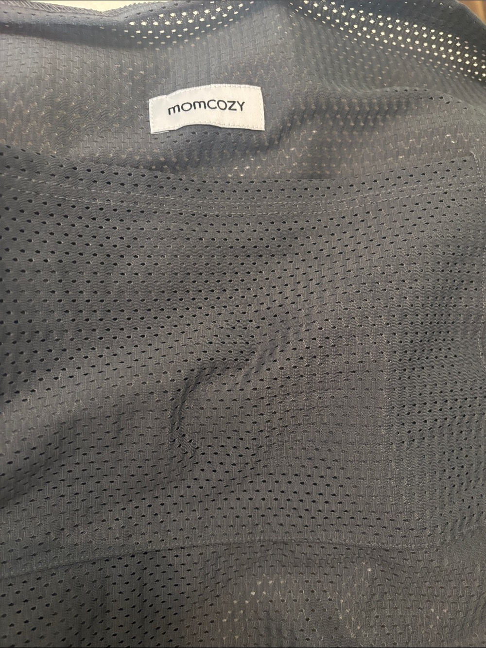 Momcozy gray Perforated Women’s carrier wrap Breathable Layer